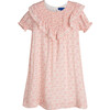 Camille Dress, Pink Brushstroke Flowers - Dresses - 1 - thumbnail