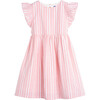 Lottie Dress, Candy Pink Stripe - Dresses - 1 - thumbnail