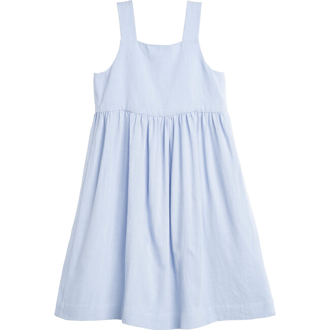Olympia Button Front Dress, Powder Blue - Dresses - 3