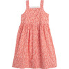 Olympia Button Front Dress, Pink Ditsy Floral - Dresses - 1 - thumbnail