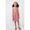 Olympia Button Front Dress, Pink Ditsy Floral - Dresses - 2