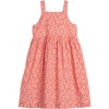 Olympia Button Front Dress, Pink Ditsy Floral - Dresses - 3