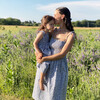 Rosie Smocked Dress, Blue Ditsy Floral - Dresses - 6