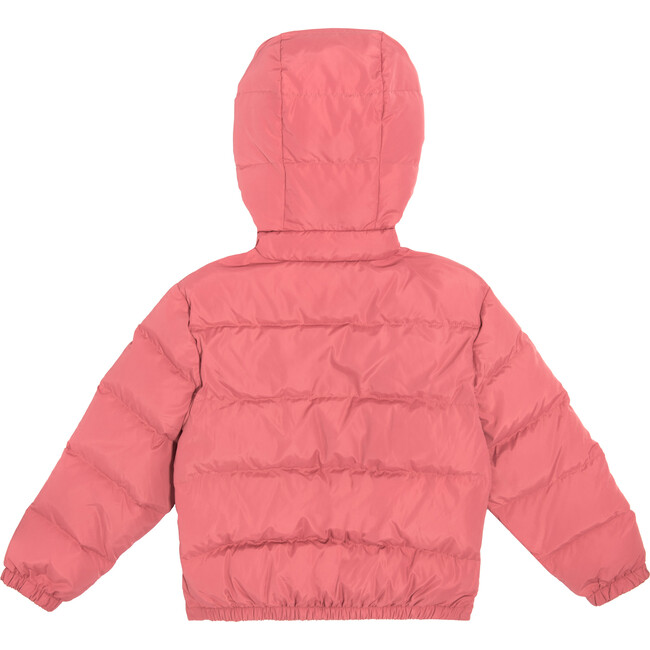 Ellis Down Puffer Jacket with Hood, Rose - Jackets - 2