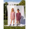 Marley Ribbed Long Sleeve Dress, Darker Dusty Rose Stripe - Dresses - 5