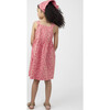 Olympia Button Front Dress, Pink Ditsy Floral - Dresses - 4