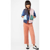 Emery Color Blocked-Puffer Vest, Pink Multi - Vests - 2