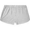 Catherine Pull-On Short, Grey Stripe - Shorts - 2