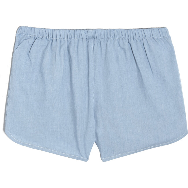 Catherine Pull-On Short, Chambray - Shorts - 1