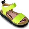 Izy Leather Sandal, Lemonade Yellow - Sandals - 1 - thumbnail