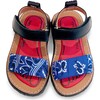 Izy Bandana Sandal, Jelly Blue - Sandals - 2