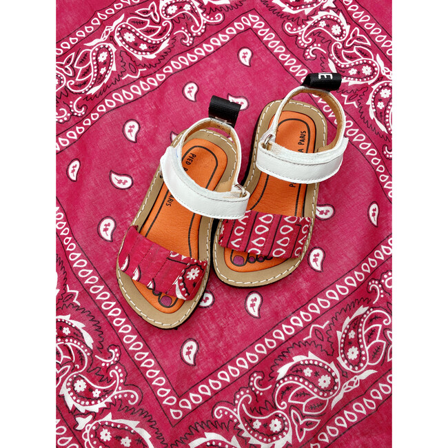 Izy Bandana Sandal, Bubblegum Pink - Sandals - 3