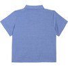 Ollie Short Sleeve Button Down, Blue Oxford - Shirts - 2
