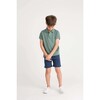Teddy Jogger Short, Navy - Shorts - 3