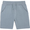 Teddy Jogger Short, Blue - Shorts - 1 - thumbnail