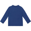 Finley Long Sleeve Polo, Blue - Shirts - 2