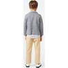 Lucas Long Sleeve Button Down Shirt, Grey Gingham - Shirts - 3