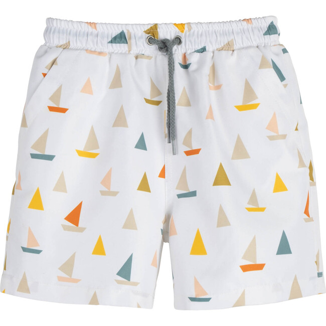 Christopher Swim Trunk, Cream Boats