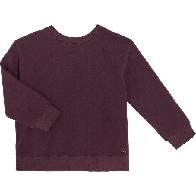 Tyler Sweatshirt, Burgundy - Sweatshirts - 1