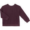 Tyler Sweatshirt, Burgundy - Sweatshirts - 1 - thumbnail