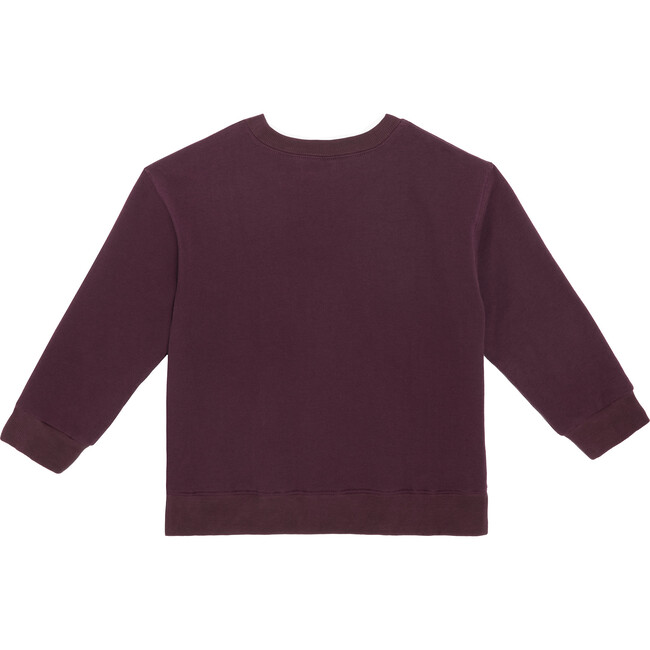 Tyler Sweatshirt, Burgundy - Sweatshirts - 2