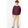 Tyler Sweatshirt, Burgundy - Sweatshirts - 3