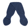Tucker Pass Through Scarf, Navy Stripe - Scarves - 1 - thumbnail