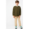 Tyler Sweatshirt, Army Green - Sweatshirts - 3