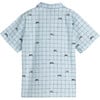 Oliver Short Sleeve Button Down, Sky Moto - Shirts - 3