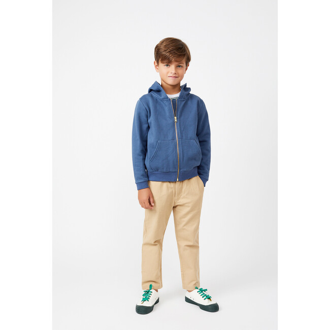 Georgie Hoodie, Dusty Blue - Jackets - 3
