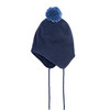 Lee Pom Pom Winter Hat, Navy - Hats - 1 - thumbnail
