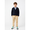 Milo Knit Blazer, Navy - Blazers - 3