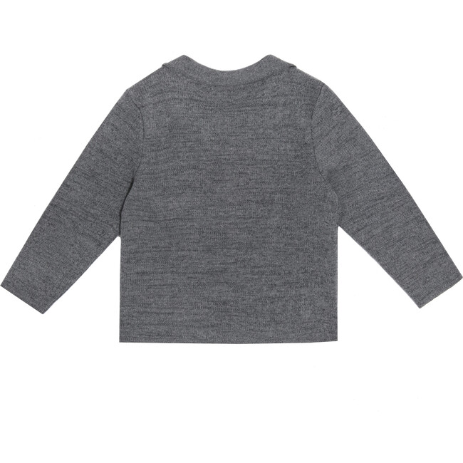 Milo Knit Blazer, Heather Grey - Blazers - 2