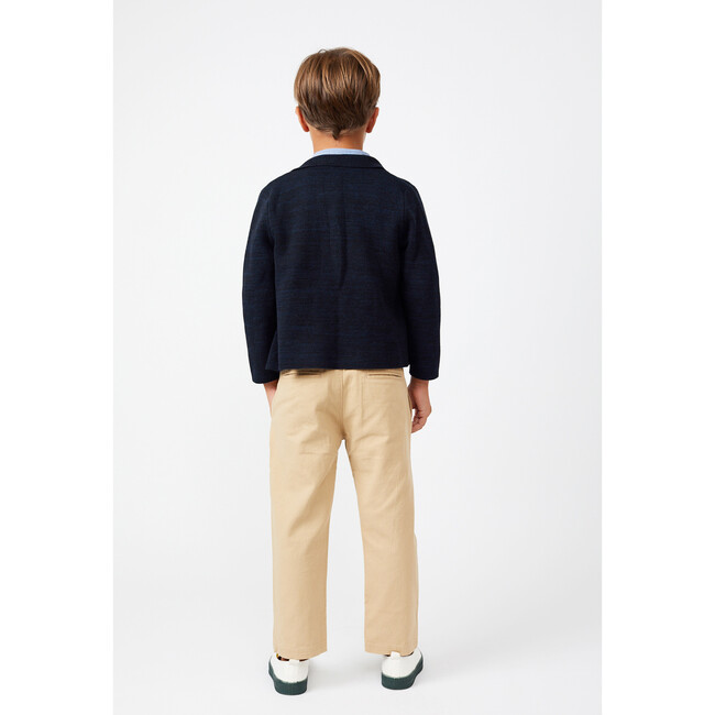 Milo Knit Blazer, Navy - Blazers - 4