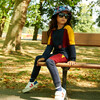 Dale Colorblock Jogger, Navy Multi - Sweatpants - 2