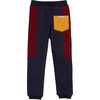 Dale Colorblock Jogger, Navy Multi - Sweatpants - 3