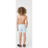 Brooks Boys Swim Trunk, Sky Moto - Swim Trunks - 4