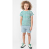 Davis Drawstring Short, Dusty Blue - Shorts - 2