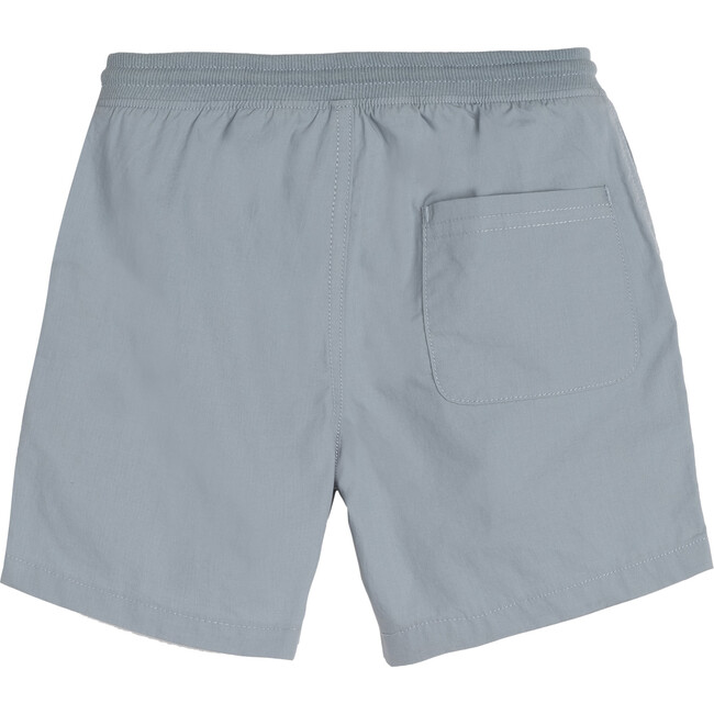 Davis Drawstring Short, Dusty Blue - Shorts - 3