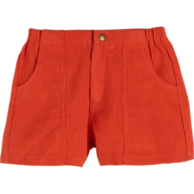 Retro Cord Short, Coral