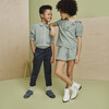 Max Button Down, Green Check - Shirts - 4