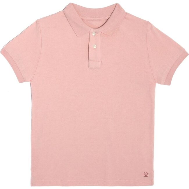 Hudson Polo Shirt, Pale Rose - Polo Shirts - 1