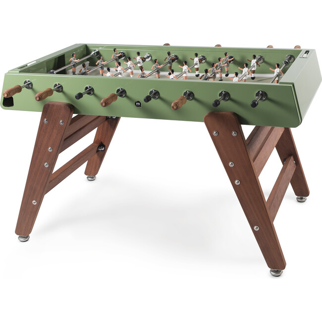 RS #3 Indoor/Outdoor Foosball Table, Green/Wood - Foosball Tables - 1