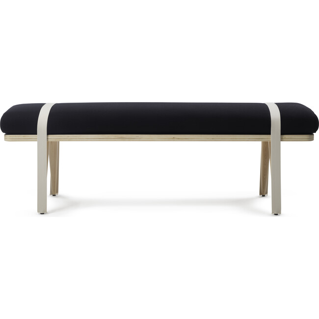 On the Road Bench, Caviar - Accent Seating - 1