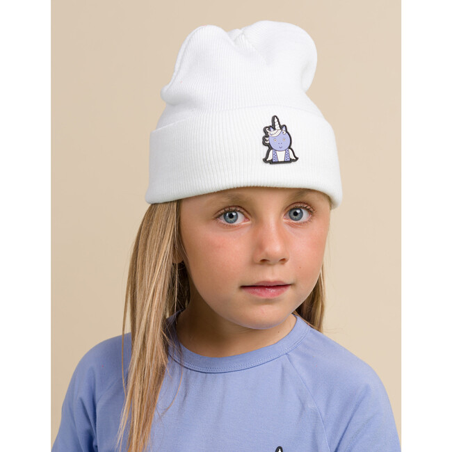 Sparkle Beanie, White