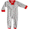 Holiday Dalmatian Footie - Rompers - 1 - thumbnail