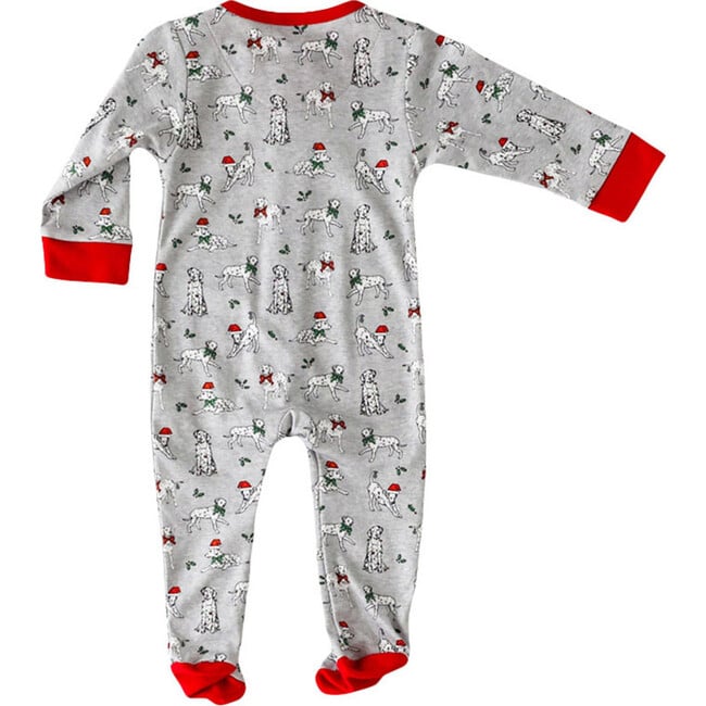 Holiday Dalmatian Footie - Rompers - 3