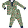 Green Fox 2-Piece Pajama - Pajamas - 1 - thumbnail