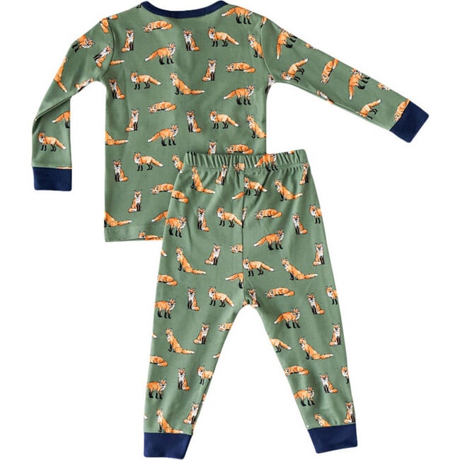 Green Fox 2-Piece Pajama - Pajamas - 3