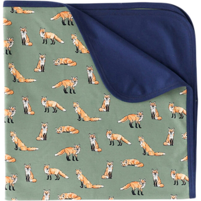 Green Fox Blanket